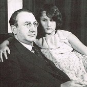 Eduard Künneke With daughter Evelyn Künneke