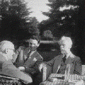Octave Micha, Raymond Micha et Joseph Jongen à Sart