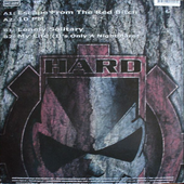 Vinyl Album: Escape From The Red Bitch - HC 009 • Hardcorps Records • Artist: Vacorps •  Back of the Cover