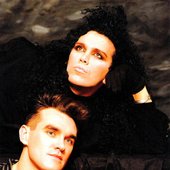 1985 © Paul Cox (Morrissey & Pete Burns)