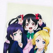 絢瀬絵里、東條希、矢澤にこ