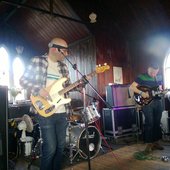 Screen Prints playing the Church Stage at Indietracks 2014