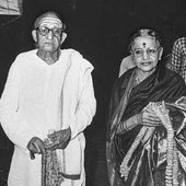Semmangudi Srinivasa Iyer with M. S. Subbulakshmi