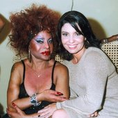 Monica e Elza Soares
