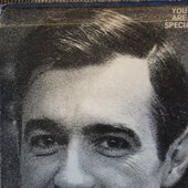 From Mister Rogers' (knows that) \"You Are Special\" LP -- back, detail 