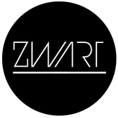 ZWART