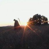 lyre and a bow