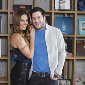 Melanie C & Matt Cardle Andreas Rentz photoshoot in Berlin, Germany August 2013 PNG Pic 2