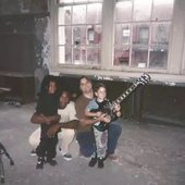 Local H with two kids from the Bound music video