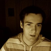 Mike in sepia