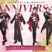 RED BOUQUET 1st Anniversary Key Visual