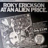 ROKY ERICKSON AT AN ALIEN PRICE. Only £3.99