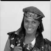 Jermaine Stewart B&W Biker