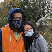 Najee and Stephanie at Lincoln Park