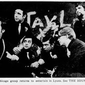 Pinstriped Chicago group(The MOB) returns to Lyons ILL.... SEPT 1968