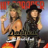 George Lynch & Don Dokken on the cover on Hit Parader magazine