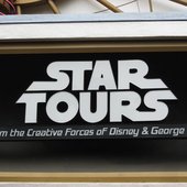 Star Tours Sign