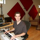 Colin in the studio