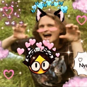stu is going like 'nyaaaa'