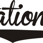 Czarne logo RapStationCrew