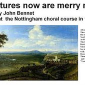 Nottingham summer course 1977 Thomas Morley Sing we and chant it