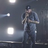 Anders Fridén of In Flames at Scandinavium, Gothenburg