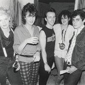 Bush Tetras with producer Topper Headon