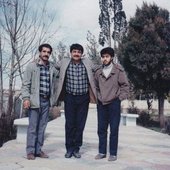 Karwan Osman with Kamal Mohammad & Amjad Abdulmajid