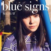 blue signs