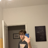 Micah in the mirror