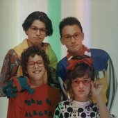 Foto de 1991. Rubinho,Juninho Bill,Rick e Amanda