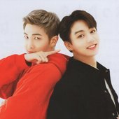 RM and Jung Kook