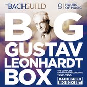 Big Gustav Leonhardt Box The Bach Guild Recordings 1952-1955