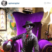 Follow David \"The Spine\" on instagram @spineraptor