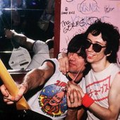 Dee Dee Ramone e Stiv Bators