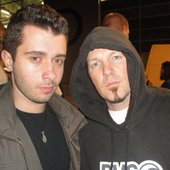 With Fred Durst (Limp Bizkit)