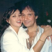 Roberto Carlos e Myriam Rios