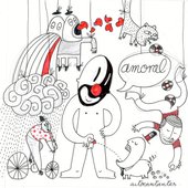 Boceto Portada de Amoral