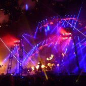 The Mountain stage effects TSO 2012 Lost Christmas Eve tour (Phoenix)