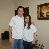 Alessandra Samadello e Leonardo Gonçalves