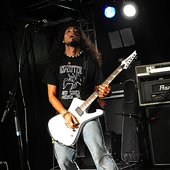Try out show for the new songs in the Netherlands (Photography by Frans van Arkel)