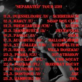 Separated Tour 2011