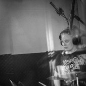 Sabina-on-drums