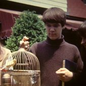 Arthur Russell with his sisters 01