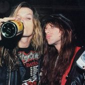 Sebastian Bach (Skid Row) & Davy Vain (Vain)