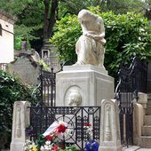 Frederic Chopin - grave at Pere LaChaise Cemetiere, Paris