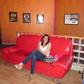 Elena in studio