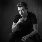 Niels Destadsbader - Z/W portret