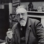 Sir Granville Bantock  by Press Portrait Bureau bromide print, early 1930s