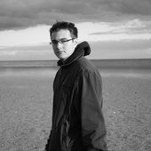 On the beach.